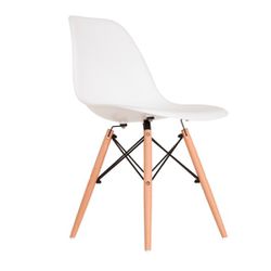 CADEIRA EAMES PP BRANCA DSW-M - Fechacom