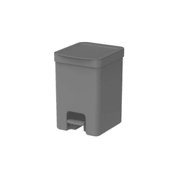 LIXEIRA DE PEDAL TRIUM 12L PT - Fechacom