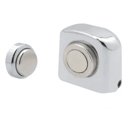 PRENDEDOR DE PORTA MAGNÉTICO CROMADO 0315 - Fechacom