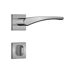 FECHADURA WC CLASSIC 3500 ROS.QUAD CR ESCOVADO - Fechacom