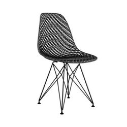 CADEIRA EAMES PRETO EIFEL PRETO - Fechacom