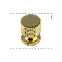 PUXADOR BOTAO LOFOTEN UNI DIA. 21MM DOU BRILHO - Fechacom