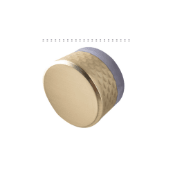 PUXADOR BOTÃO C/LED ECLIPSE DOURADO ACETINADO - D.... - Fechacom