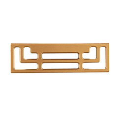 PUXADOR ALCA BRAS 32MM ZM84 C/PF M4X20 -DOURADO GO... - Fechacom