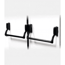 BARRA ANTIPANICO PUSH NEO DUPLA F 1,00MT PRETO - Fechacom