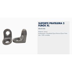 CANTONEIRA 15X15 2 FUROS XL NIQ. - Fechacom