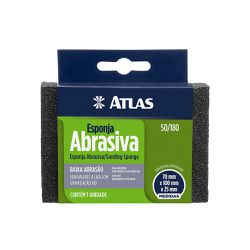 ESPONJA ABRASIVA GR180 120X95X20 MEDIA ABRASAO - Fechacom