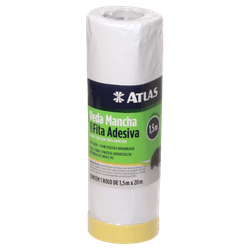 FITA MASC C/FITA CREPE 1,5MX20MT - Fechacom