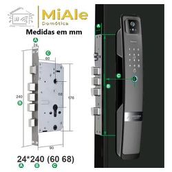 FECHADURA DIGITAL SA-FD-H20 RECONHECIMENTO FACIAL ... - Fechacom