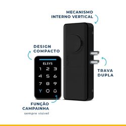 FECHADURA DIGITAL SOBREPOR DANCE ESF-DS910V - Fechacom