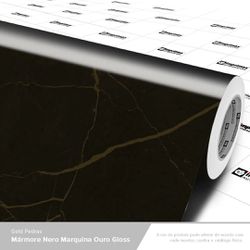 LAMINADO VINIL 1,22 X 0,14MM GOLD PEDRA MARMORE NE... - Fechacom