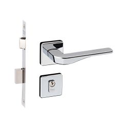 FECHADURA EXT ZM SUPREMA RQ5 005-55PE CLT-55 CR - Fechacom