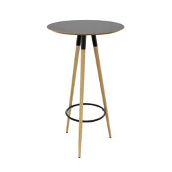 MESA BISTRO C/ TAMPO 60CM PT - Fechacom