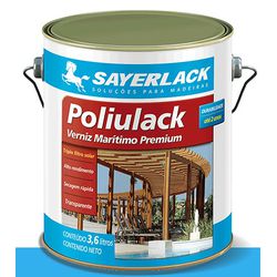 VERNIZ POLIULACK 3,6LT ACETINADO SO.2301.00GL - Fechacom