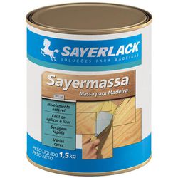 MASSA 1,5KG BR SAYERMASSA YL.1424.02QT - Fechacom