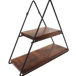 NICHO TRIANGULO STEEL WOOD PRETO - Fechacom