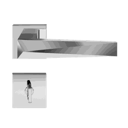 FECHADURA WC ZM ASCOT RQ2 001-55PB CR - Fechacom