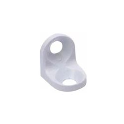 Cantoneira 13x13 Niquelado 2 Furos Branco - Fechacom