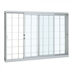JANELA DE CORRER 2 FOLHAS 100X120X12 BR - Fechacom