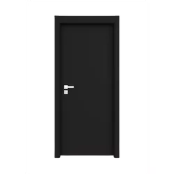 KIT PORTA LACCA NERO 210X80X3,5CM BATENTE 7 A 16CM... - Fechacom