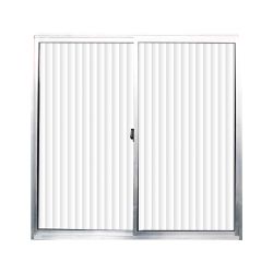 JANELA DE CORRER HOME NAT 2FLS CAN 1,00X1,00M - Fechacom