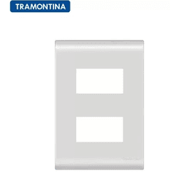 PLACA ESP TRAM LIZ 4X2 P/2 D 57106/006 - FEDERZONI CASA & CONSTRUÇÃO