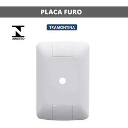PLACA ESP TRAM ARIA 4X2 FURO 57203/002 - FEDERZONI CASA & CONSTRUÇÃO