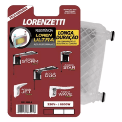 RESIST ACQUA ULTRA 220V 6800W 3065A - FEDERZONI CASA & CONSTRUÇÃO