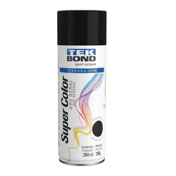 SPRAY TEKBOND PRETO BRILHANT 350ML - FEDERZONI CASA & CONSTRUÇÃO