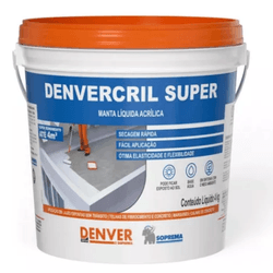 MANTA LIQUIDA DENVER SUPER BCO 4KG - FEDERZONI CASA & CONSTRUÇÃO