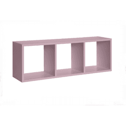 NICHO KIDS C/ SUPORT ROSA 0,80X0,28X0,20 - FEDERZONI CASA & CONSTRUÇÃO