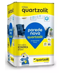 TINTA ACRIL QUARTZOLIT ECON 18,0LT BRANCO - FEDERZONI CASA & CONSTRUÇÃO