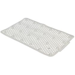 TAPETE ASTRA PADRAO LOSANGOS 50X32 ES1*BRANCO - FEDERZONI CASA & CONSTRUÇÃO