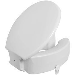 ASSENTO ASTRA ELEVADO TRAVA 13CM BRANCO C/TAMPA BR - FEDERZONI CASA & CONSTRUÇÃO