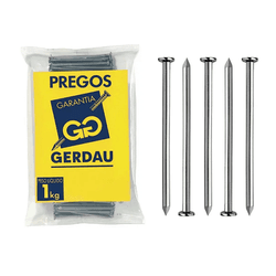 PREGO 19X36 1 KG - FEDERZONI CASA & CONSTRUÇÃO