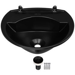 LAVATORIO ASTRA PLASTICO PRETO 36X28 PR1 LV2 - FEDERZONI CASA & CONSTRUÇÃO