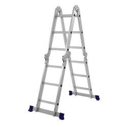 ESCADA ALUM MULTIFUNCIONAL 4X3 MOR PLATAF - FEDERZONI CASA & CONSTRUÇÃO
