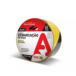 FITA DEMARC 50MM X 30MT ZEBRADA ADERE - FEDERZONI CASA & CONSTRUÇÃO
