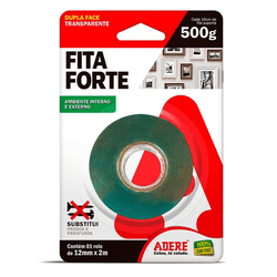 FITA DUPLA FACE 12MM X 2,00MT SILICON - FEDERZONI CASA & CONSTRUÇÃO