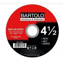 DISCO DE CORTE 4.1/2