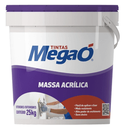 MASSA ACRIL MEGAO 20KG - FEDERZONI CASA & CONSTRUÇÃO