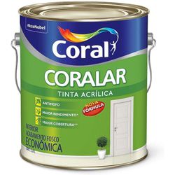 TINTA ACRIL CORAL FOSCO 3,6 LT AZ ARPOA - FEDERZONI CASA & CONSTRUÇÃO
