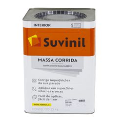 MASSA CORRIDA SUVI 25KG - FEDERZONI CASA & CONSTRUÇÃO