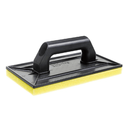 Desempenadeira PVC PRETA 14X27 ESPUMA 60796 - FEDERZONI CASA & CONSTRUÇÃO