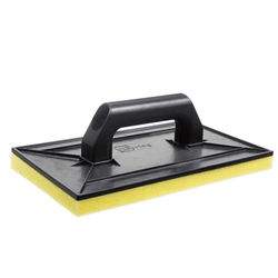 Desempenadeira PVC PRETA 18X30 ESPUMA 60797 - FEDERZONI CASA & CONSTRUÇÃO