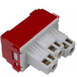 Módulo Tomada ILUMI I9 20A Vermelho 95142 - FEDERZONI CASA & CONSTRUÇÃO