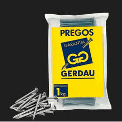 PREGO 17X27 1 KG - FEDERZONI CASA & CONSTRUÇÃO