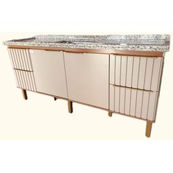 GABINETE MGM AGATA 1,74MT CAPPUCCINO/FREIJO - FEDERZONI CASA & CONSTRUÇÃO