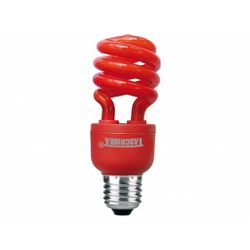 LAMPADA ELETRONICA TASCHIBRA 14W X 127V VERMELHA - FEDERZONI CASA & CONSTRUÇÃO