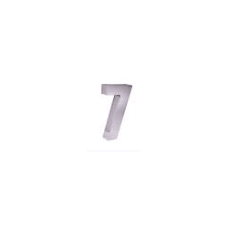 NUMERO RESID CROMADO 7 - FEDERZONI CASA & CONSTRUÇÃO
